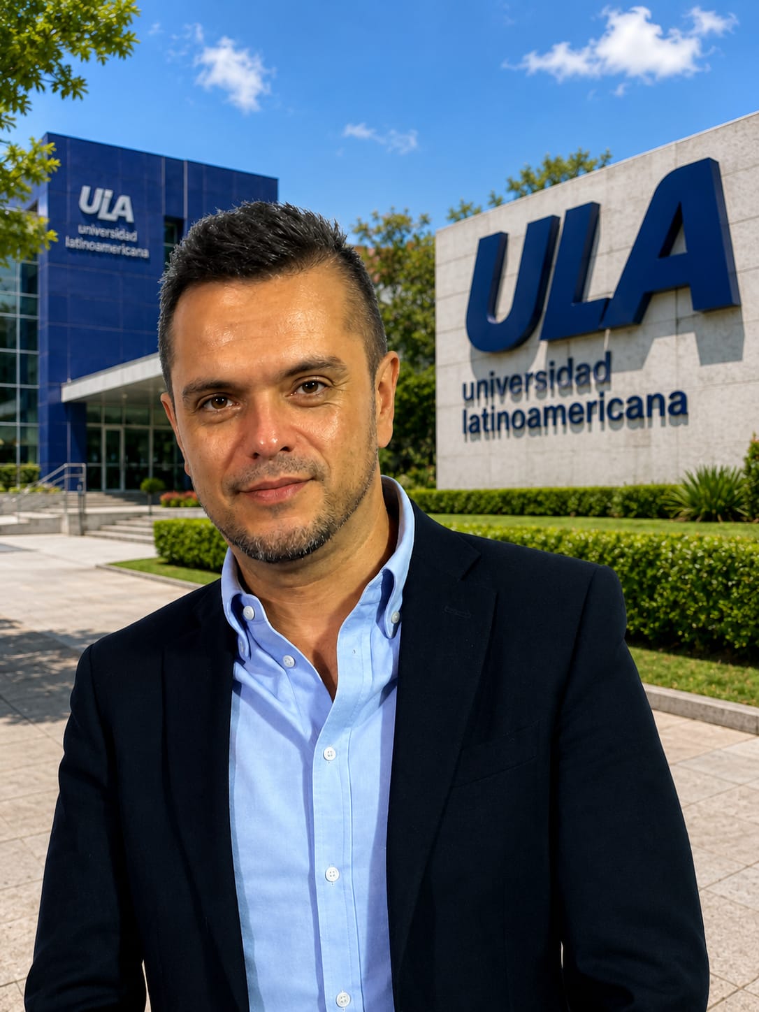 Hugo Daniel Canal Rodríguez, psicólogo, en la Universidad Latinoamericana (ULA)